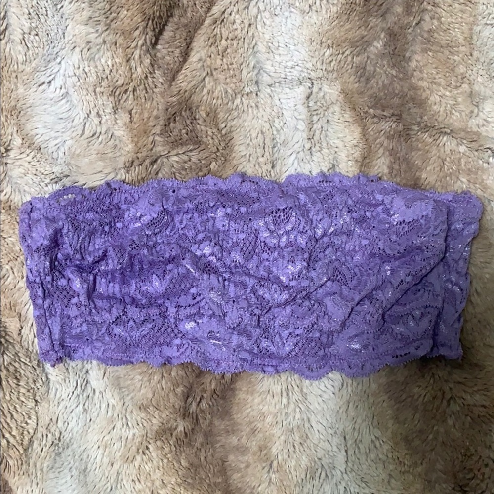 Cosabella Purple Lace Bandeau